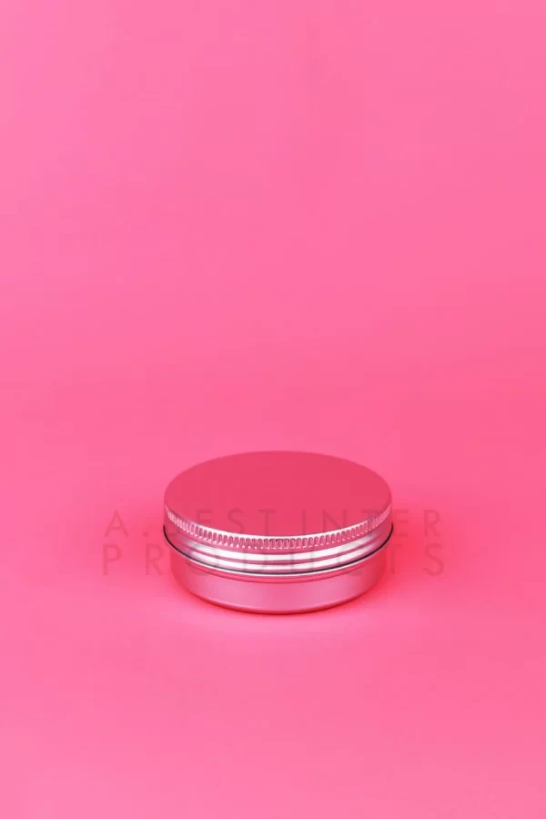 Cosmetic Container Pot Aluminum Tin 50 g
