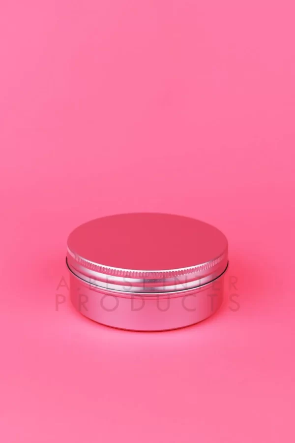 Aluminium Cosmetic Jar 180g with Screw Cap