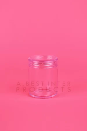 Clear Medicine Jar 30 g with Screw Cap
