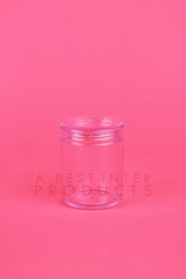 Clear Medicine Jar 30 g with Screw Cap