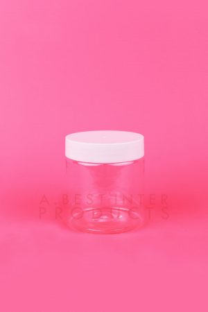 Clear Plastic Jar 250 g