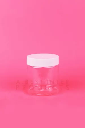 Clear Plastic Jar 250 g