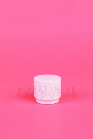 White Mini Cream Jar 3 g