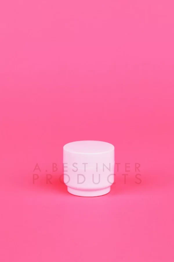 White Mini Cream Jar 3 g