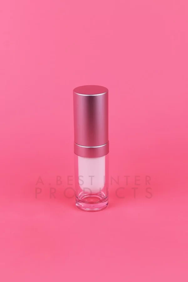 Cosmetic Bottle 15 ml with White Serum Pump