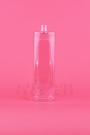 Tall Square Plastic Bottle 350 ml