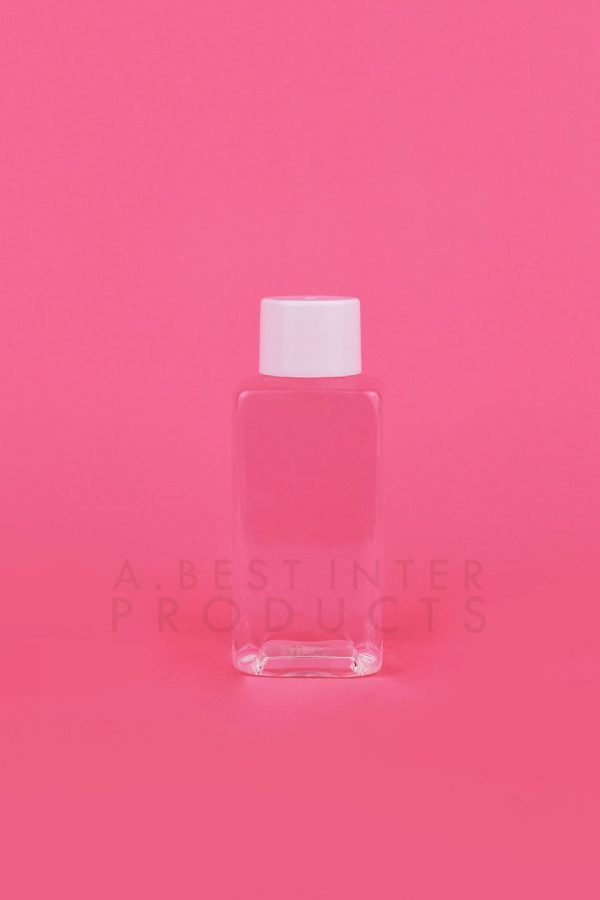 Mini Rectangle Plastic Bottle 40 ml