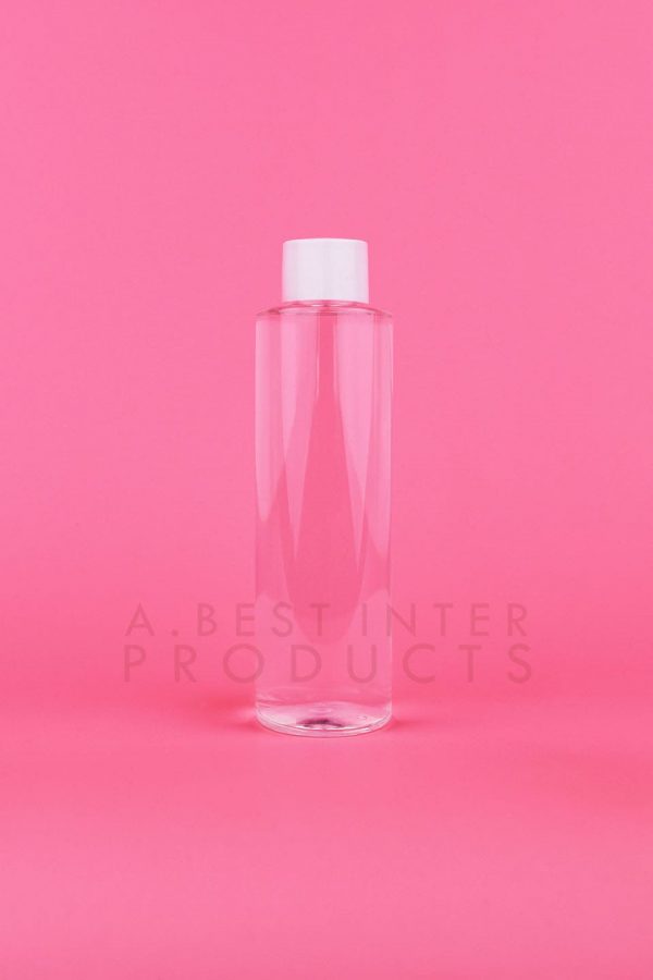 White Round Cosmetic Bottle 150 ml
