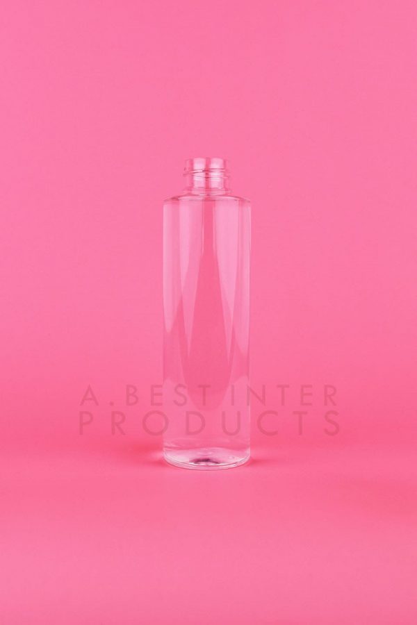 White Round Cosmetic Bottle 150 ml