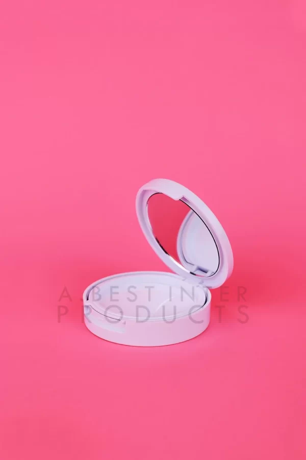 Empty Round Shape Double layer Compact Powder