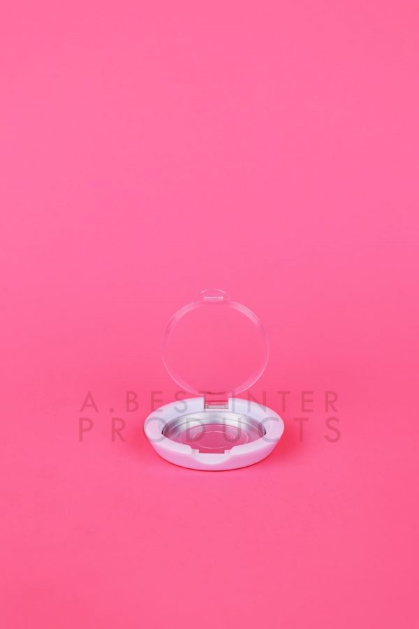 Single Case Round Cosmetic Compact
