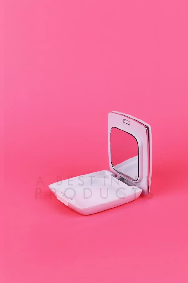 Empty Makeup Case Mirror with Palette