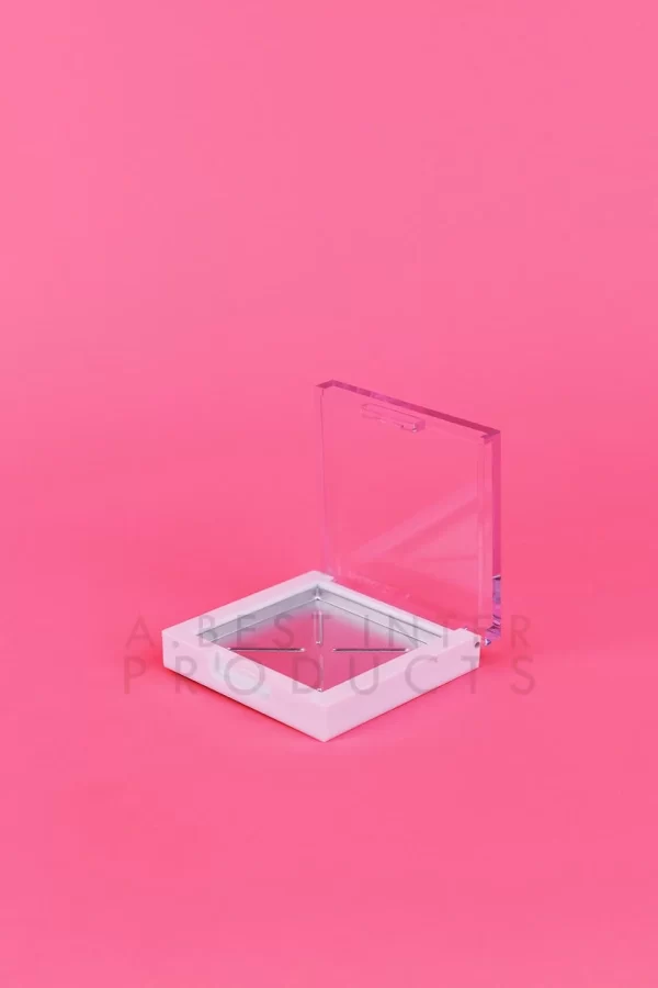 Mini Cute Eyeshadow Container Clear Cap with Palette