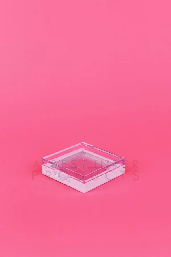 Mini Cute Eyeshadow Container Clear Cap with Palette