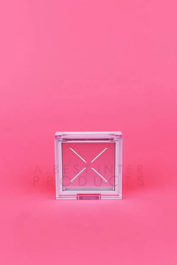 Mini Cute Eyeshadow Container Clear Cap with Palette