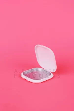 Empty Flat Square Makeup Container