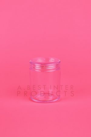 Clear Medicine Jar 30 g with Screw Cap