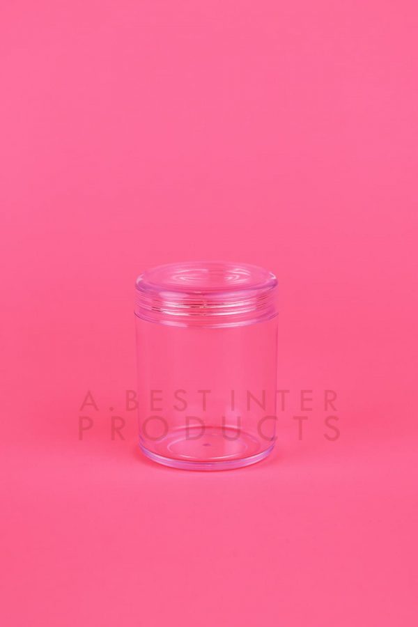 Clear Medicine Jar 30 g with Screw Cap