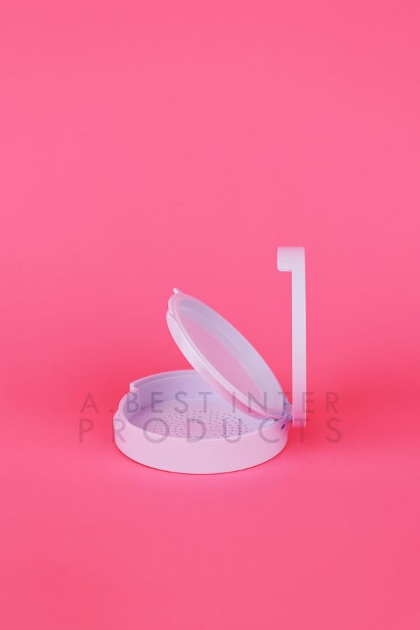 Empty Round Shape Double layer Compact Powder