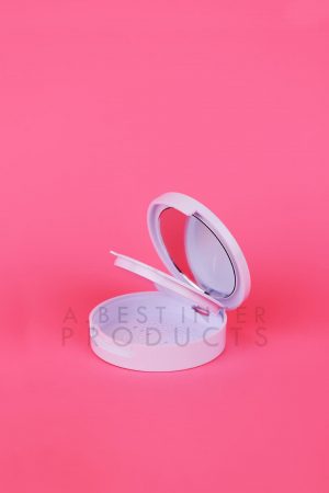 Empty Round Shape Double layer Compact Powder