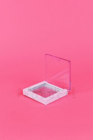 Mini Cute Eyeshadow Container Clear Cap with Palette