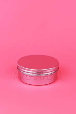 Aluminium Cosmetic Jar 180 g with Screw Cap