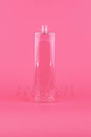 Tall Square Plastic Bottle 350 ml