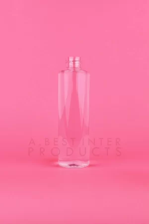 White Round Cosmetic Bottle 150 ml