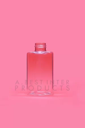 Mini Rectangle Plastic Bottle 100 ml